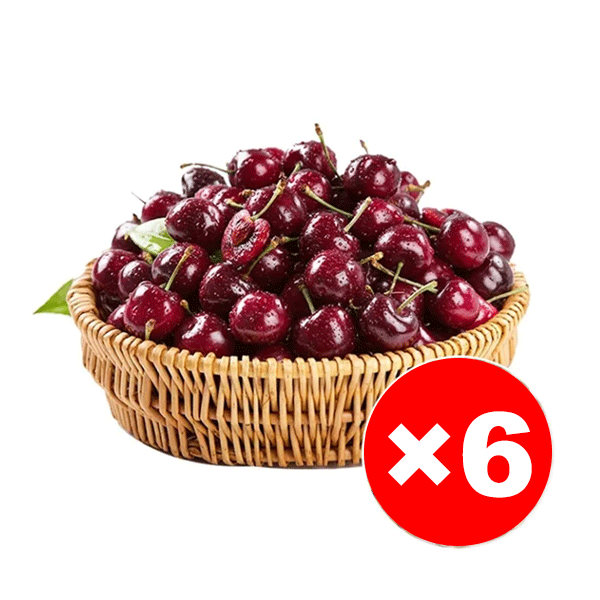 Packed with live cherry pits