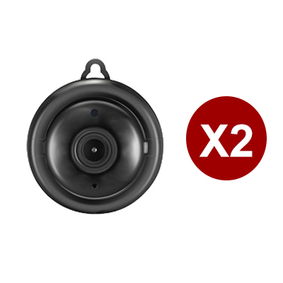 [Upgraded ultra-invisible] No-plug camera