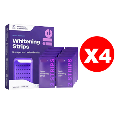 【At-Home Dental Whitening】Instant Whitening Strips