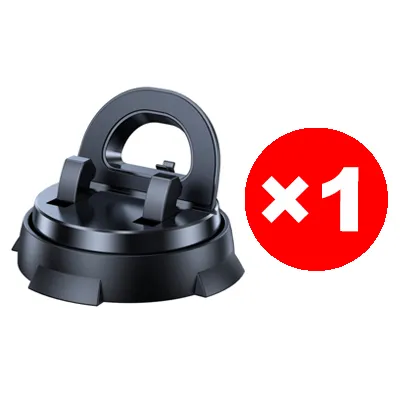 Intelligent suction cup multifunction console with navigation phone holder