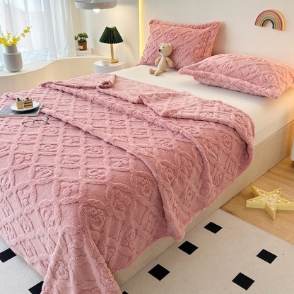 Soft Warm Coral Fleece Blanket