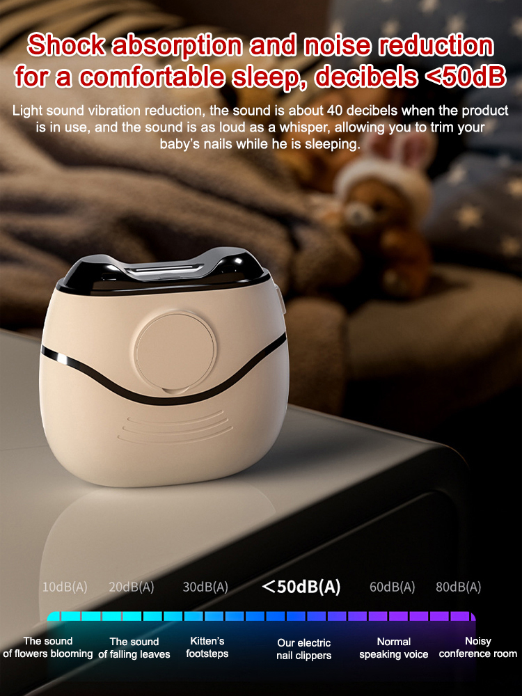 【Quick Nail Trimming, Gentle on Skin】New Electric Nail Trimmer