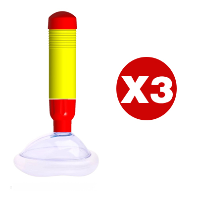 【Newly upgraded】Portable first aid choking device