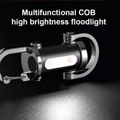 【Three-in-One Multi-functional】SOS Emergency Light Flashlight Portable Charger
