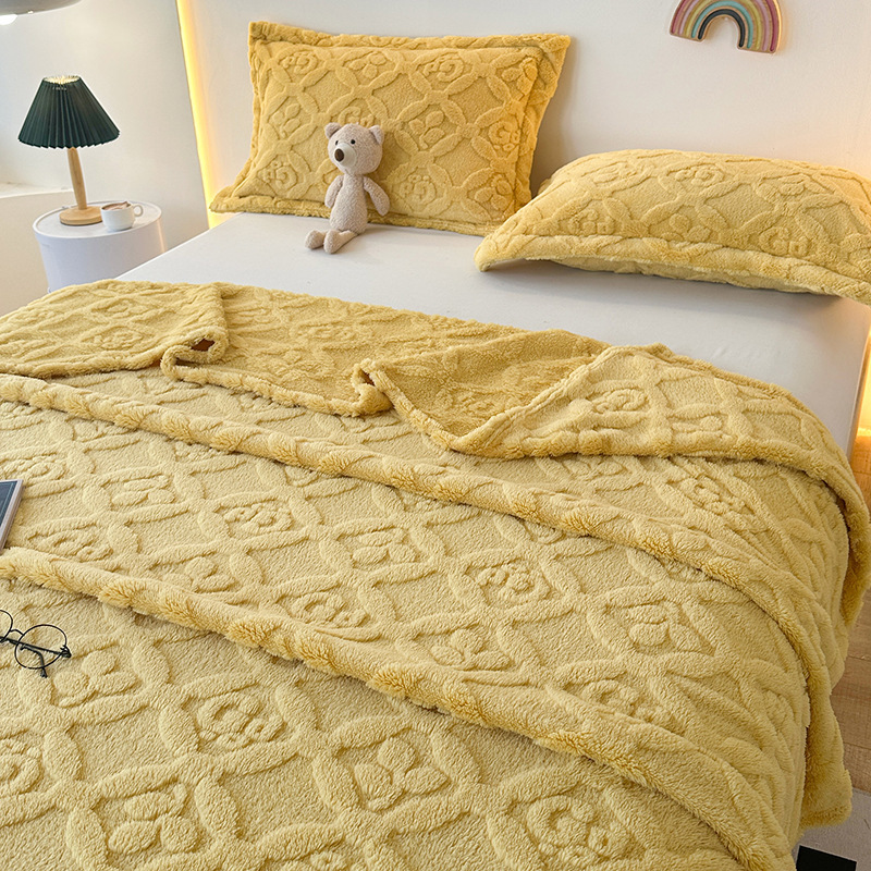 Soft Warm Coral Fleece Blanket