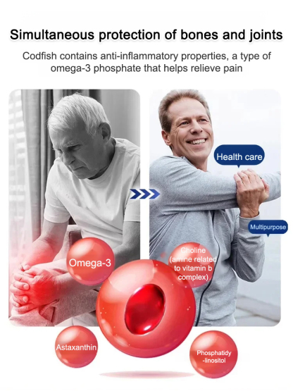 Shredded cod fillets