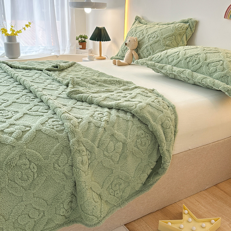 Soft Warm Coral Fleece Blanket