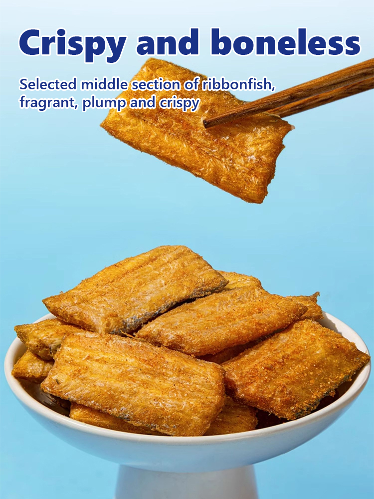 Sea specialty crispy fish puff pastry