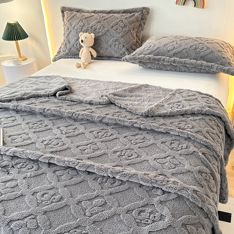 Soft Warm Coral Fleece Blanket