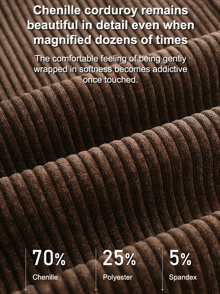 Corduroy trousers for men, autumn/winter, straight leg