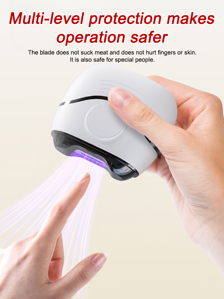 【Quick Nail Trimming, Gentle on Skin】New Electric Nail Trimmer