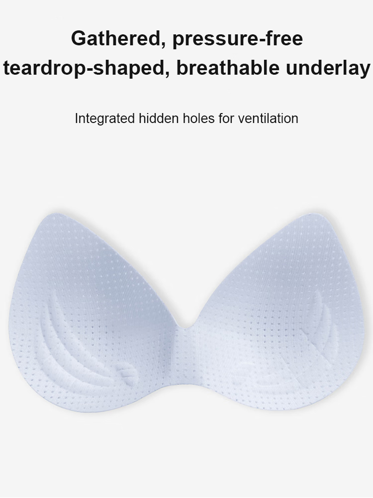 Small Heart Contrast Lift Seamless Bra