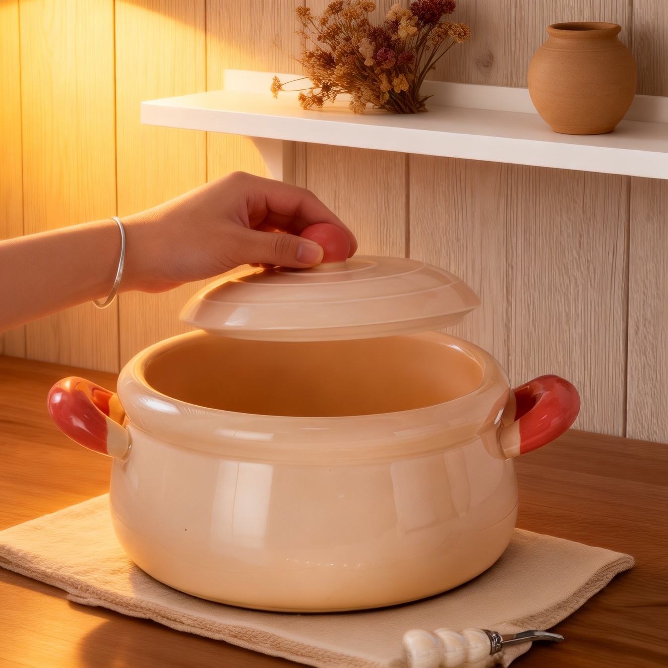 High-End Niche Girls Ceramic Bowl with Lid, Instant Noodle Ramen Bowl