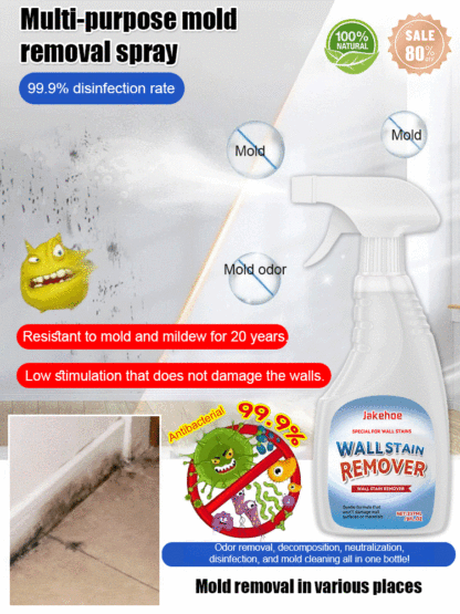[No Wiping Required] Multi-functional Mold Removal Spray