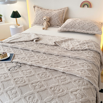 Soft Warm Coral Fleece Blanket