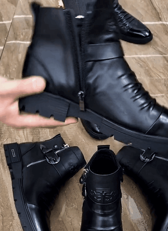 Spain Imported Cowhide Martin Boots