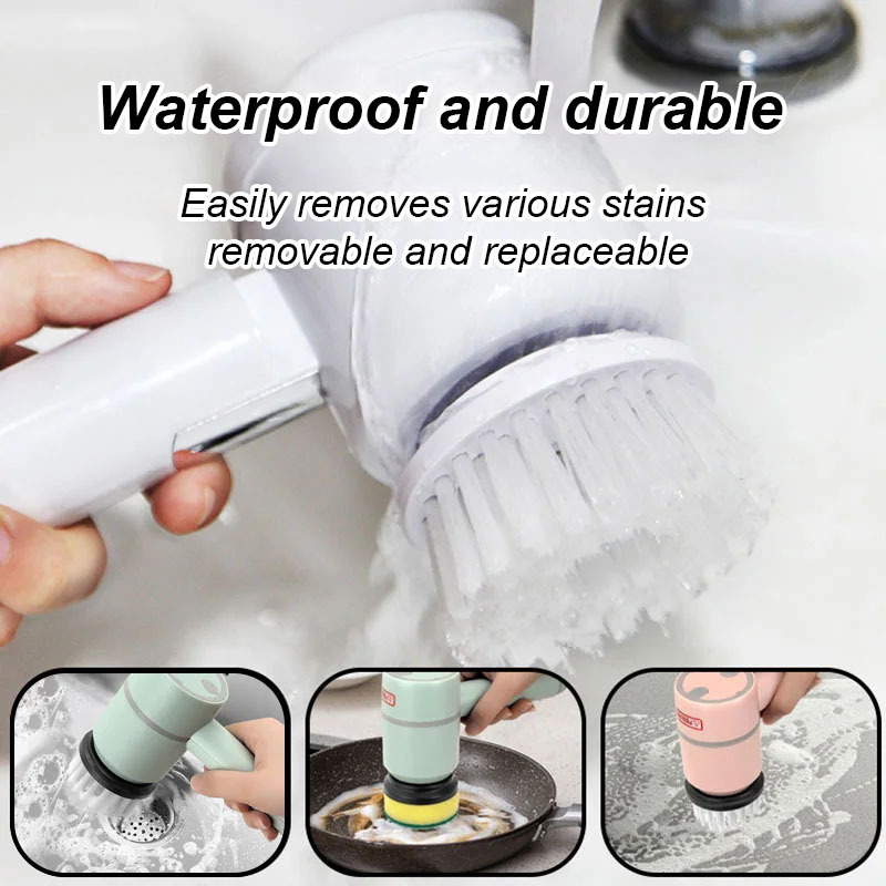 Multifunctional electric cleaning brush