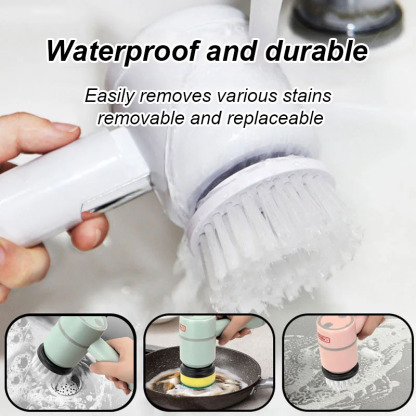 Multifunctional electric cleaning brush