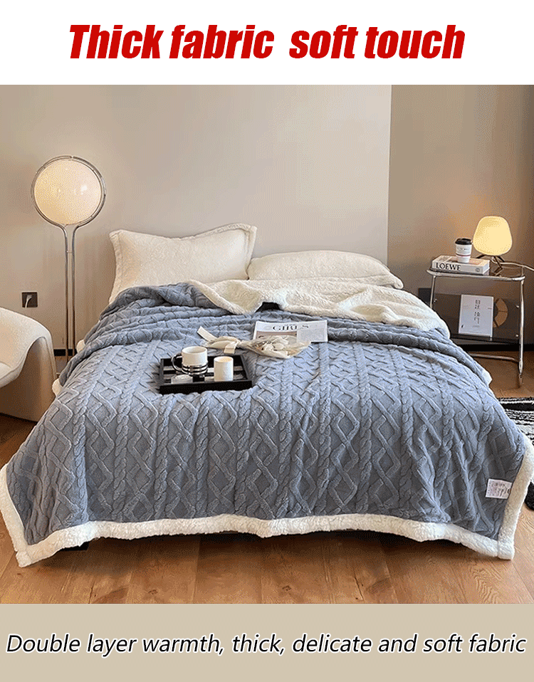 Popular jacquard taffeta blanket