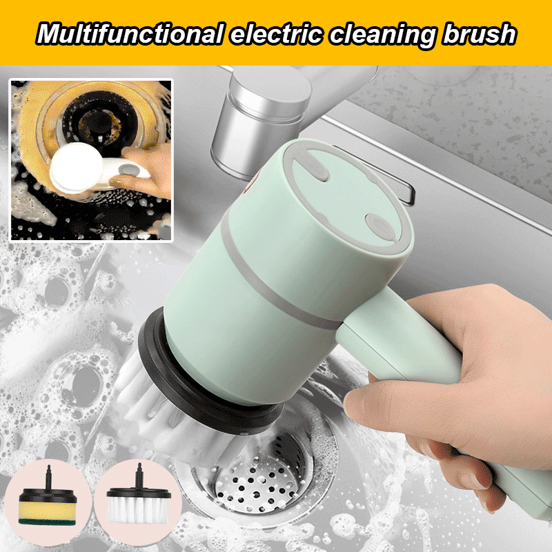 Multifunctional electric cleaning brush
