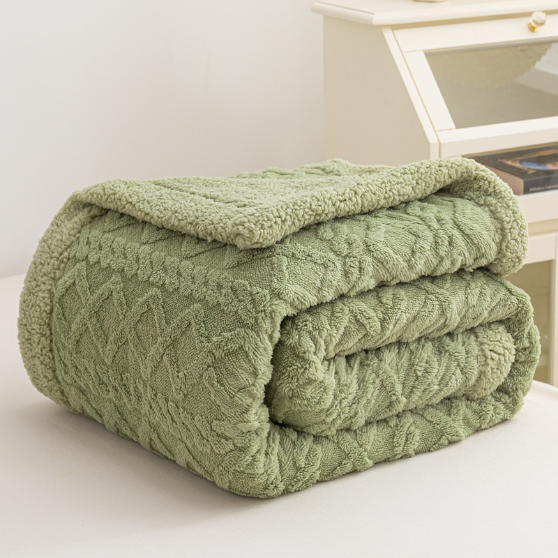 Popular jacquard taffeta blanket