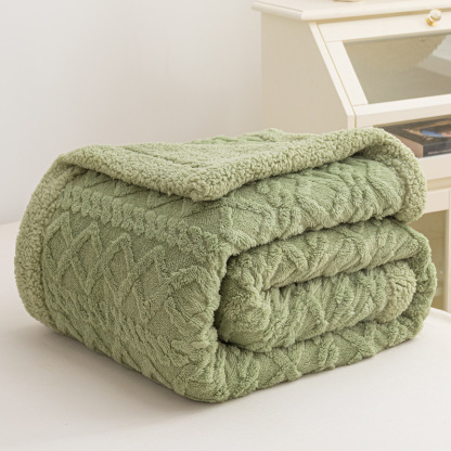 Popular jacquard taffeta blanket