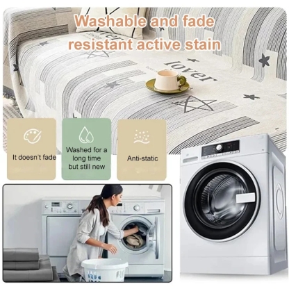 Double-sided chenille sofa towel