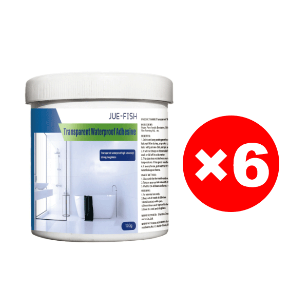 Fish transparent waterproof glue