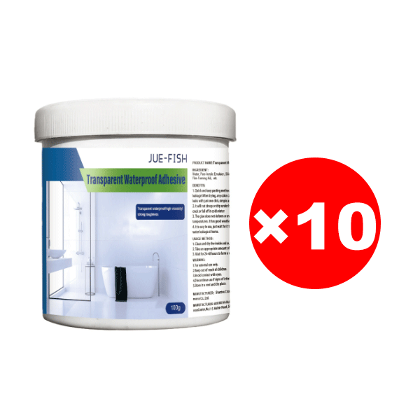 Fish transparent waterproof glue