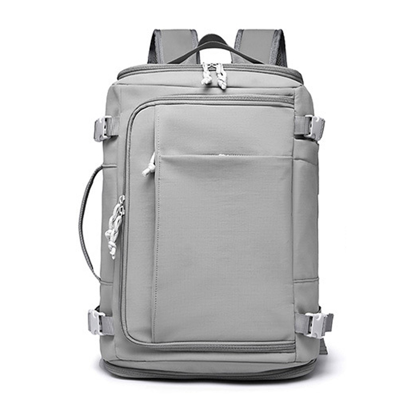 【Weight-reducing backpack】Box-shaped large-capacity backpack