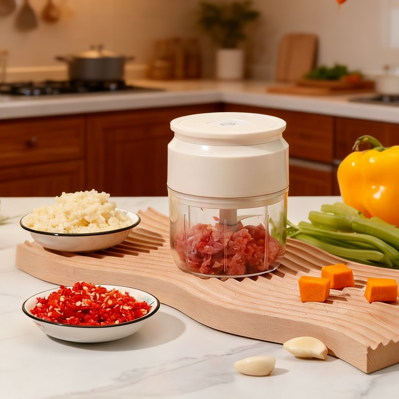 Time saving mini garlic cooker for kitchen