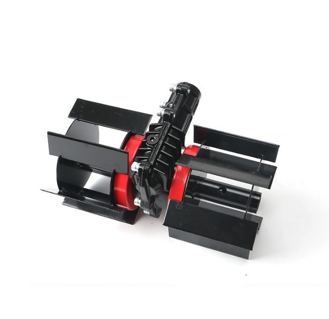 Universal wheel for lawn mowers