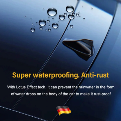 Fast-acting car coating agent