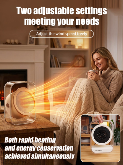 【Warms the entire room】 Flame Mountain Heater