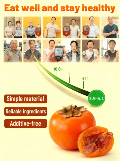 Homemade dried persimmons