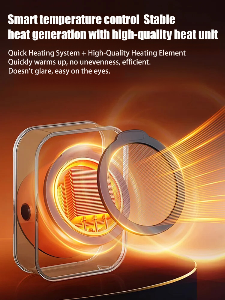 【Warms the entire room】 Flame Mountain Heater