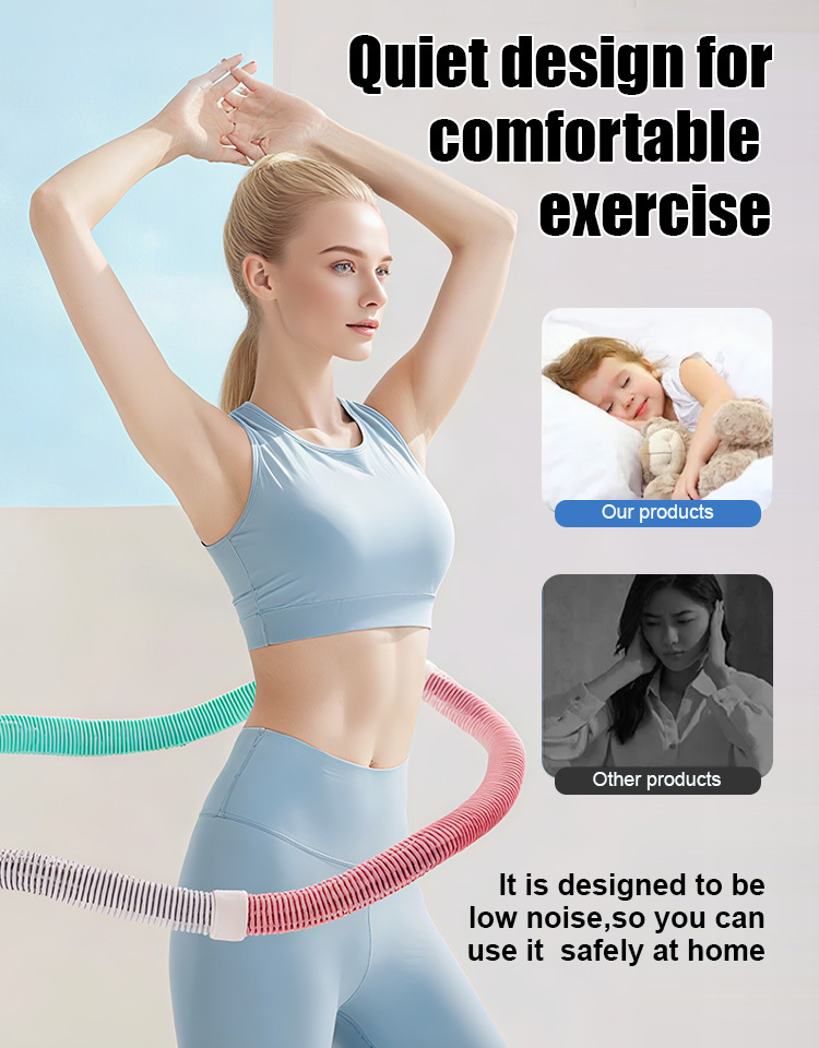 Soft exercise ring weight loss gadget