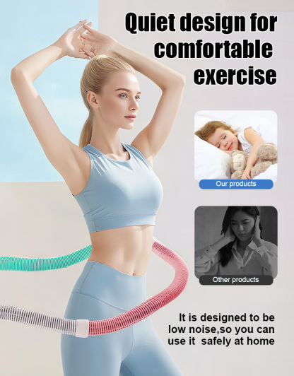 Soft exercise ring weight loss gadget