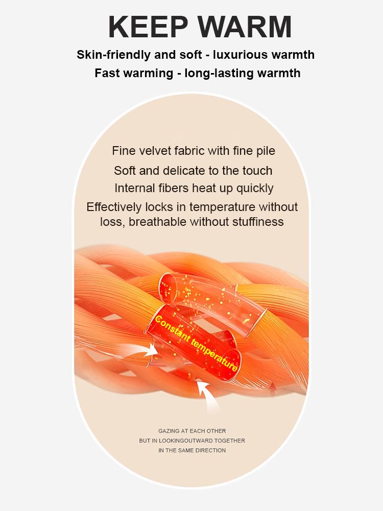 Double-layer thickened blanket with minky dots