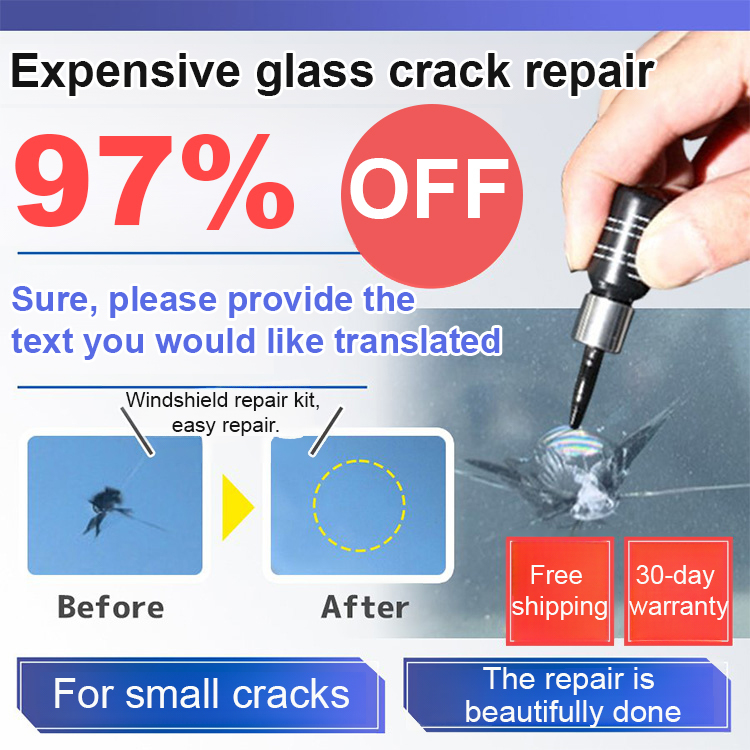 Glass Repair Solution Kit