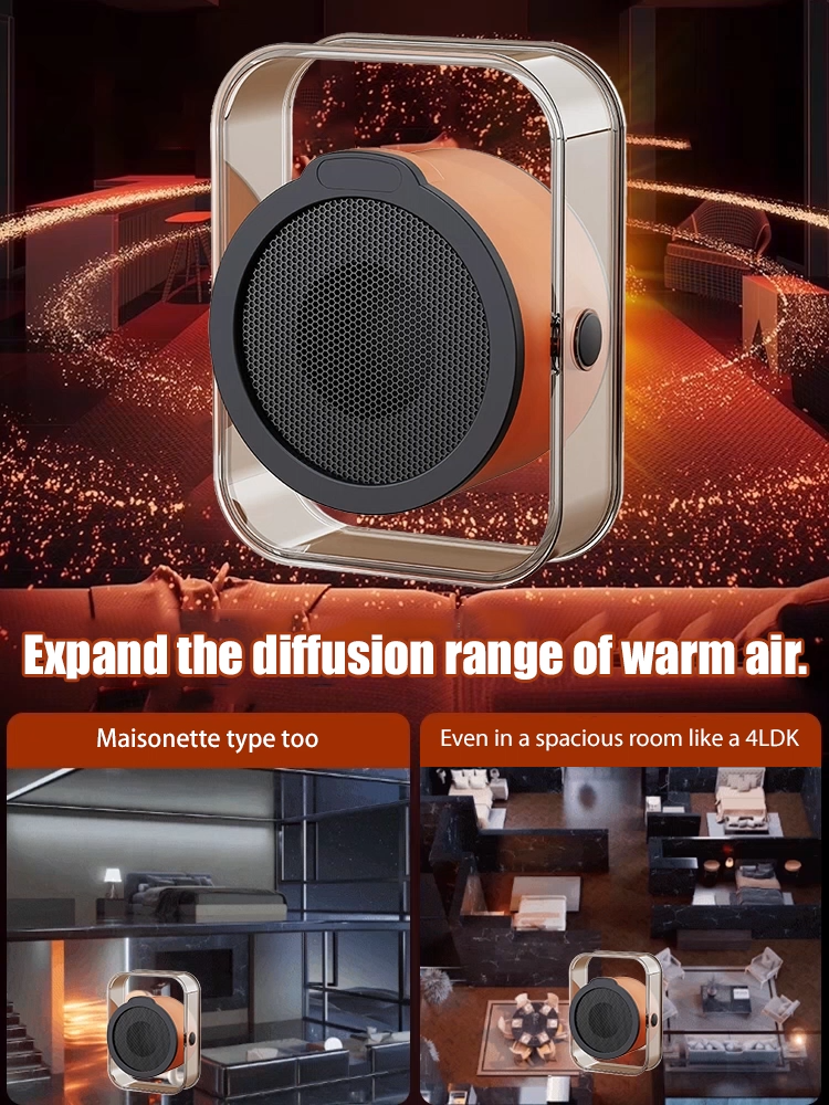 【Warms the entire room】 Flame Mountain Heater