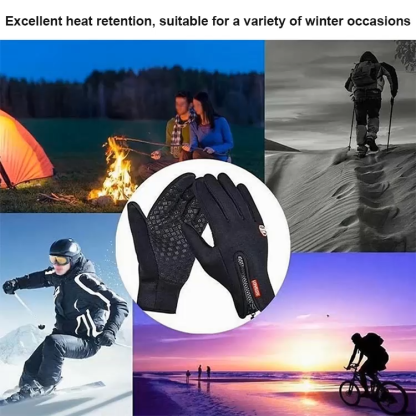 Electric heated men's and women's thermal gloves