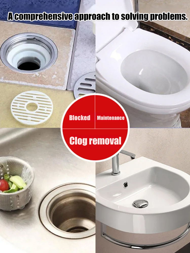 [99.9% Powerful Drain Cleaning Agent]