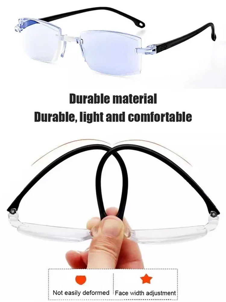 Intelligent zoom anti-blue light presbyopia glasses
