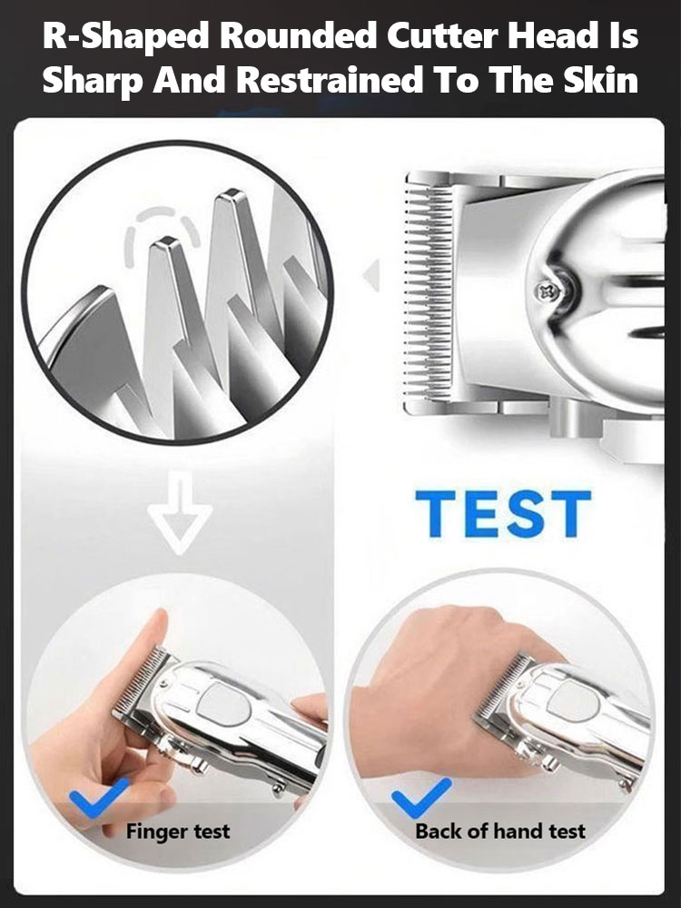 【Newly Upgraded】Home Hair Clipper and Shaver