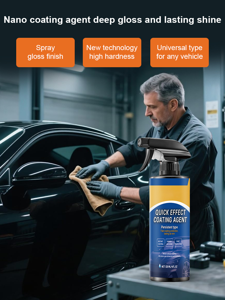 Car renovation, repair, waxing and coating spray