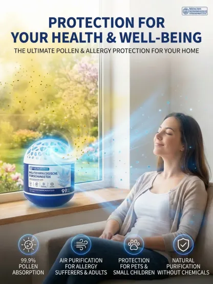 [Up to One Year of Maintenance-Free Cleanliness] The Miraculous Vacuum Dust-Removal Box ✨ The latest innovation from a Munich-based biological research institute  ✨ A lifesaver for allergy and hay fever sufferers