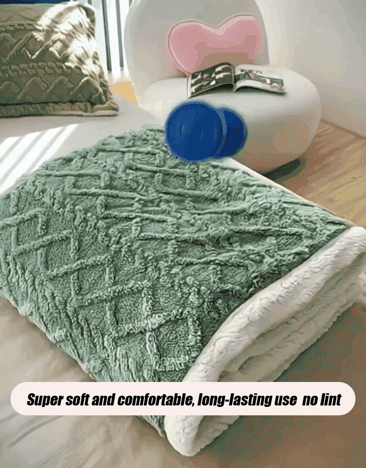 Popular jacquard taffeta blanket