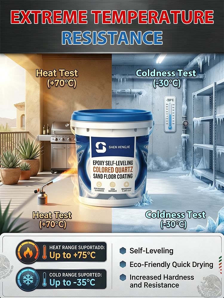 Wear-resistant Non-slip Self-leveling Oil-based Epoxy Floor Paint