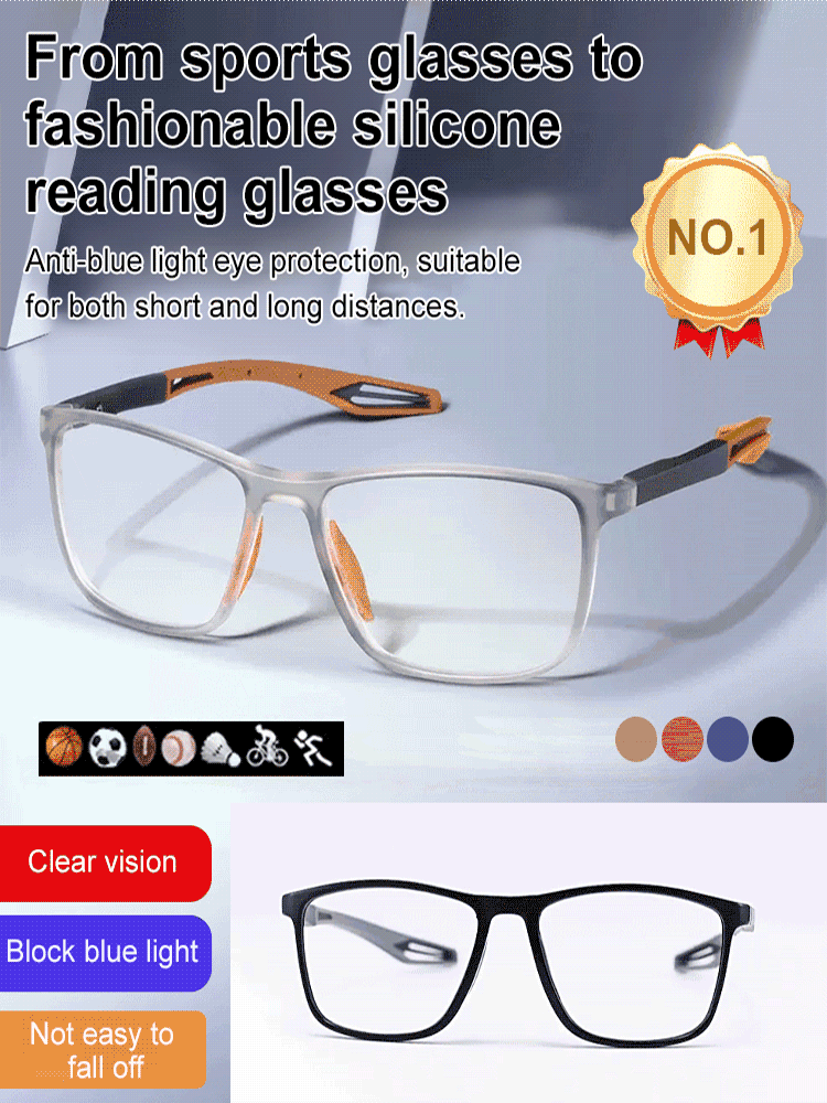 Ultraleichte, bequeme Lesebrille mit Blaulichtfilter